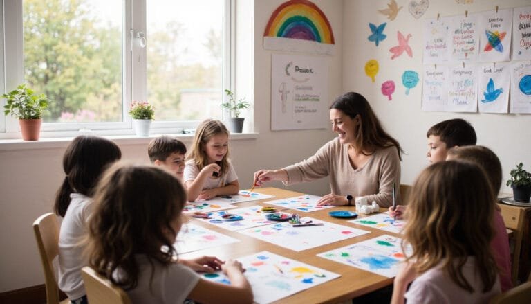 The prayer palette creative ways for kids to connect