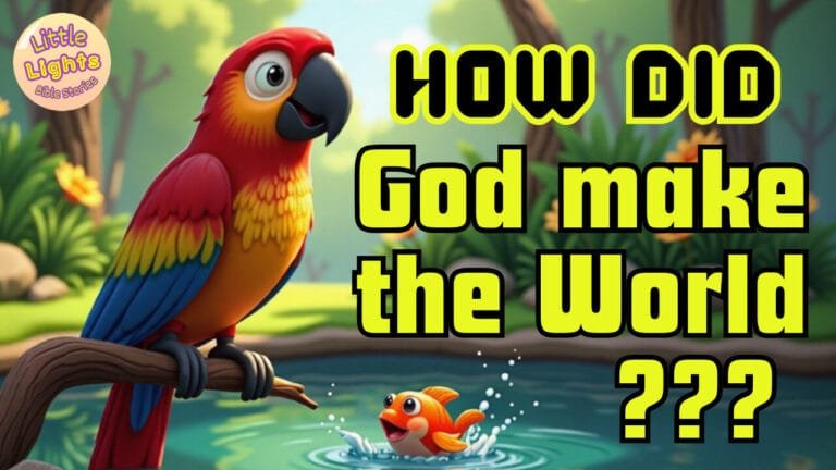 How did god make the world